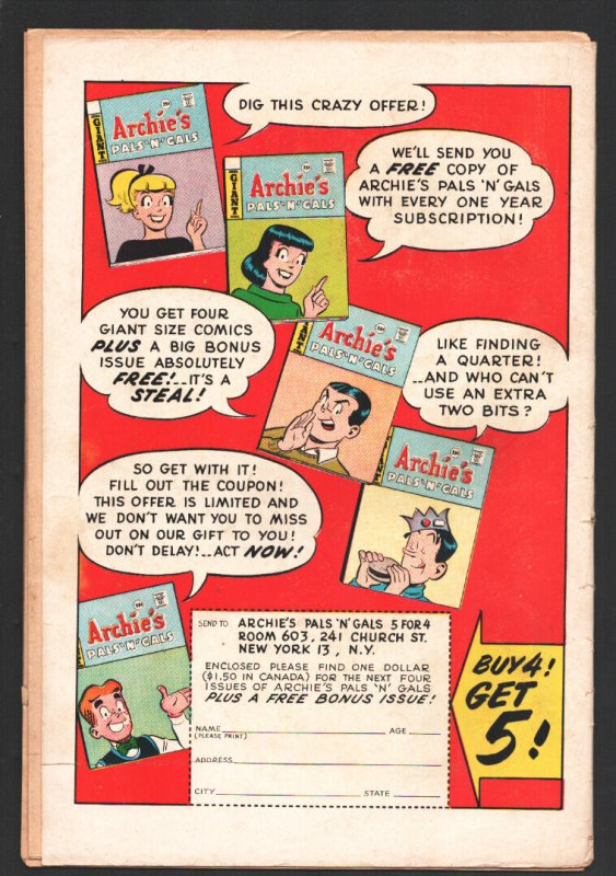 Archie's Mad House #44  1966 - Archie  -G/VG - Comic Book