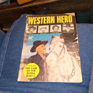 Western Hero #86 (1950) Golden Age Fawcett Hopalong Cassidy precode movie star