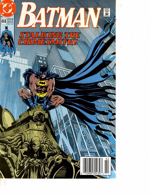 Lot Of 2 DC Comic Books Batman #443 and #444 Superman ON13