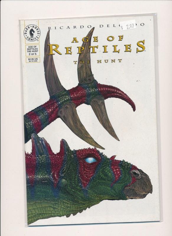 Dark Horse Comics COMPLETE SET-AGE OF REPTILES The Hunt #1-5 VF/NM (PF243)