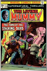 SUPERNATURAL THRILLERS 13 VG-F June 1975