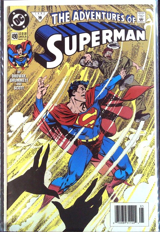 Adventures of Superman #490 (1992)