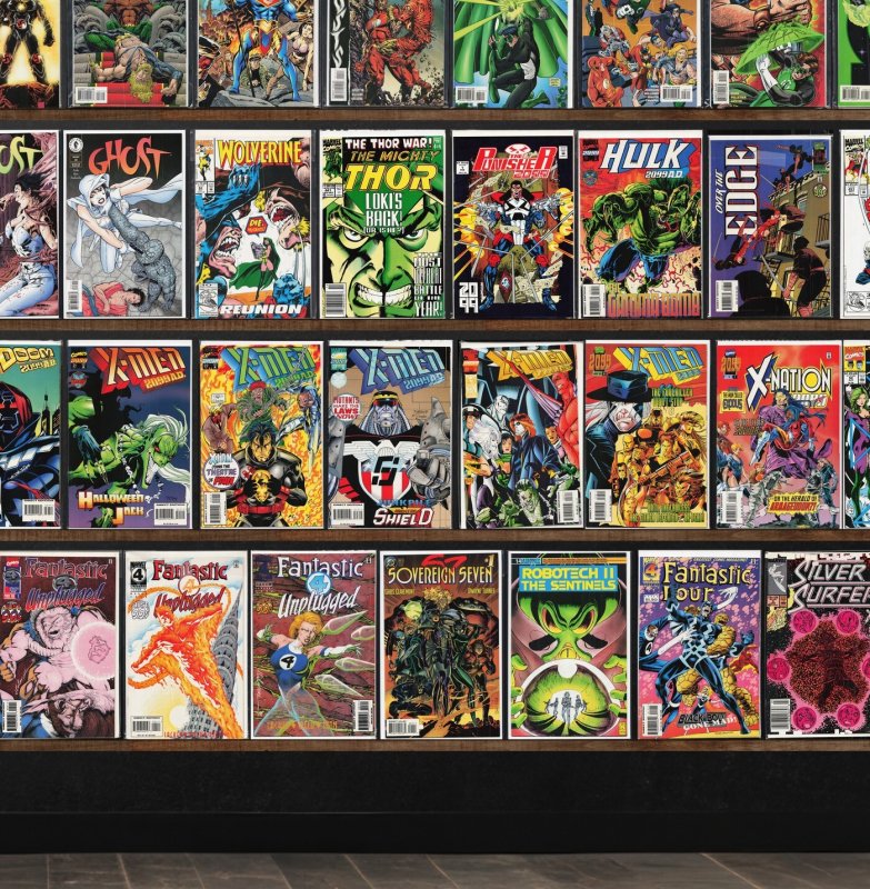 Huge Lot 140+ Comics with Fantastic Four, Cable, The Mighty Thor & More!