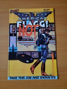 American Flagg #8 ~ VERY FINE - NEAR MINT NM ~ 1984 First Comics