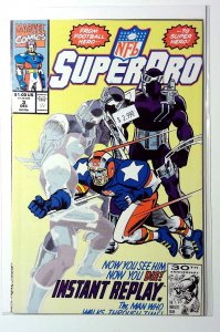 NFL Superpro #3 (1991) Marvel Comics 1st Print Comic Book