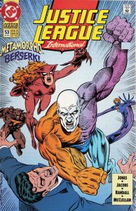 Justice League International #53 (1993) Metamorpho
