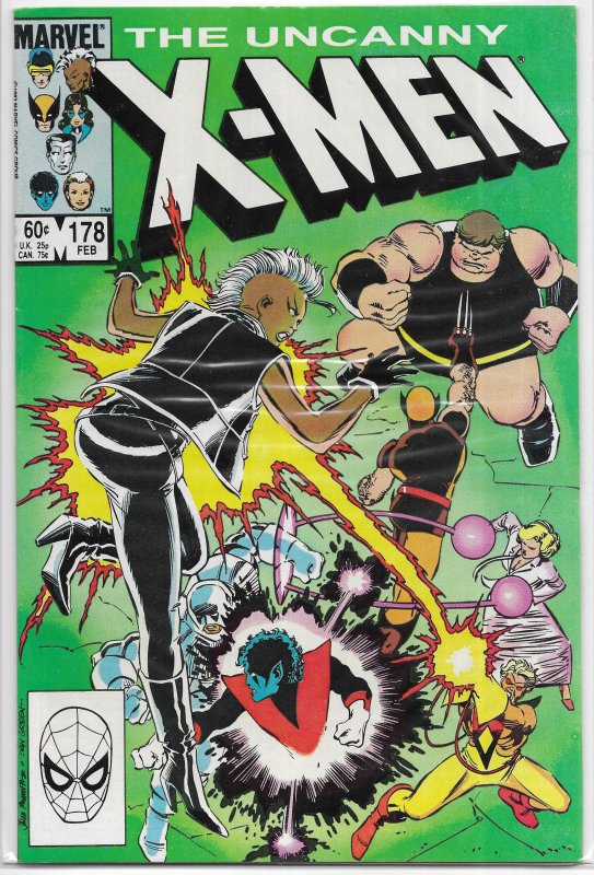 Uncanny X-Men   vol. 1   #178 FN/VF Brotherhood, Claremont/Romita Jr.