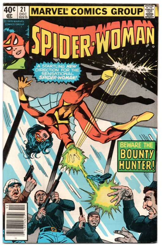 Spider-Woman #21 VG+ (Spider-Woman goes head to head against the Bounty Hunter!)