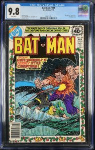 BATMAN #309 CGC 9.8 Christmas issue-DC comic book-4393771011