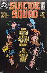 Suicide Squad #1 (1987) - DC - First Issue! White pages NM+