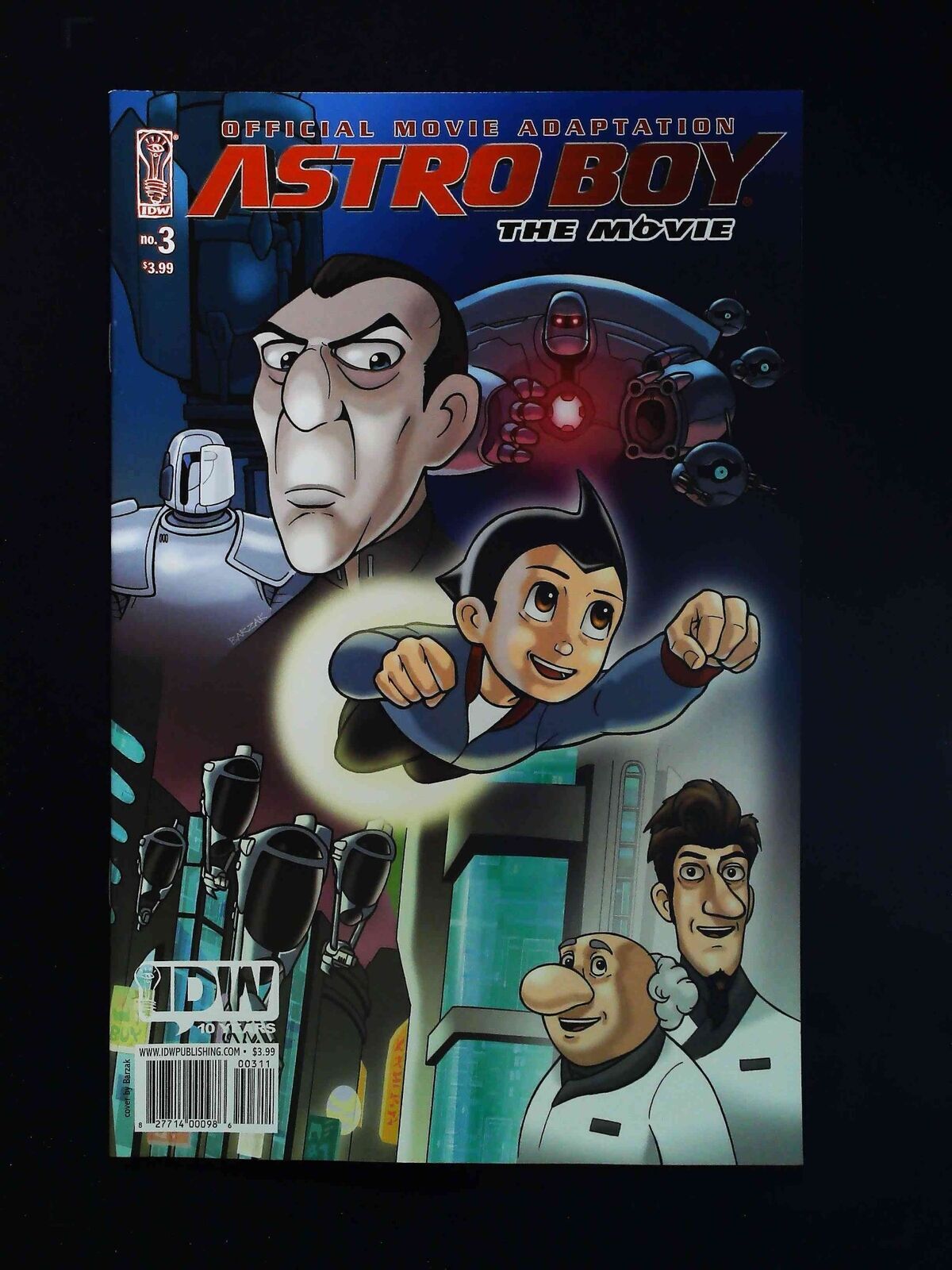 Astro Boy Movie Adaptation (2009 IDW) 3 FN