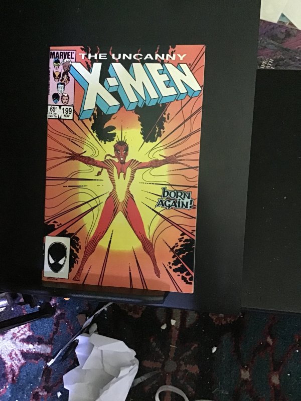 The Uncanny X-Men #199 (1985) Magneto, Spiral! High-grade key! NM- ton of X-Men