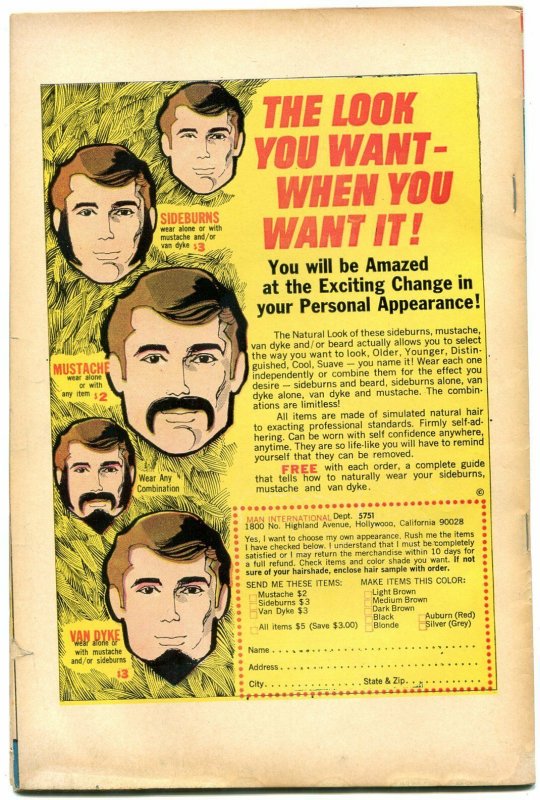 JUNGLE JIM #23-WALLY WOOD COVER?-CHARLTON FN