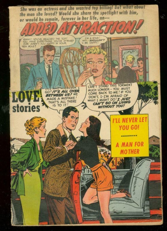 YOUNG ROMANCE #69 1954--WILD LOVE-ROMANCE COMIC ART FR