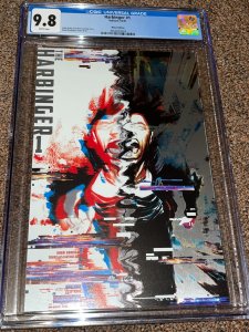 Harbinger 1 (Valiant 2021) Rodiguez 1:250 Metal Variant, CGC Graded 9.8