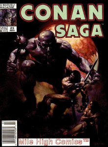 CONAN SAGA (1987 Series) #23 Fine