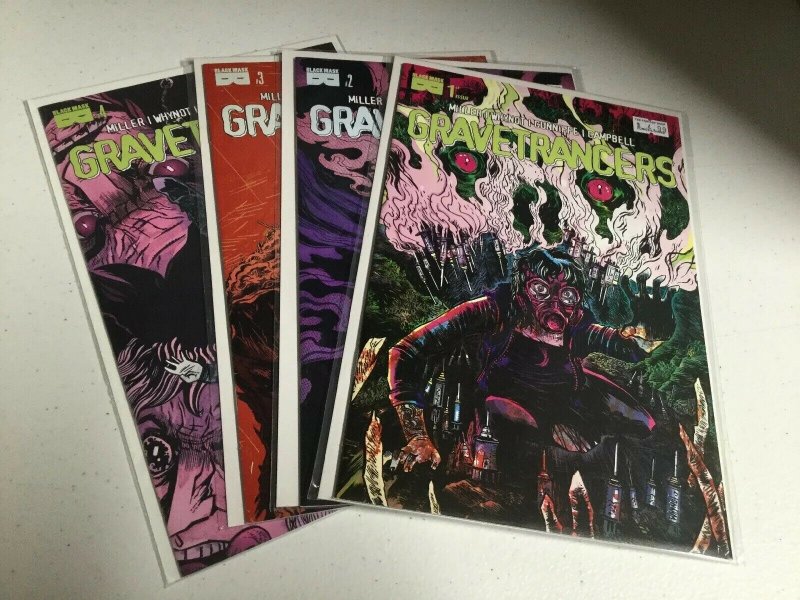 Gravetrancers 1 2 3 4 Nm Near Mint Black Mask Comics