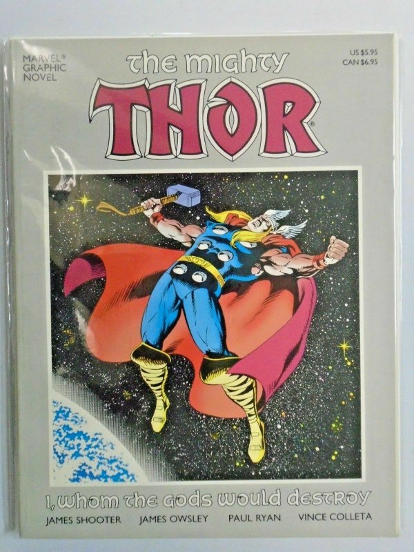 Thor I, Whom the Gods Would Destroy #1 A GN Graphic Novel 8.5 VF+ (1987) 