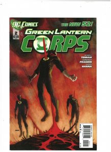 Green Lantern Corps #2 DC New 52 2011 Guy Gardner Kilowog FN/VF 7.0