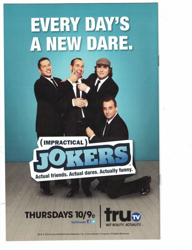 Impractical Jokers 1 Vf Limited Edition Joe Murr Sal Quinn Trutv Dc 2013 Hipcomic