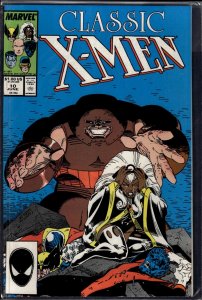 Classic X-Men #10 Direct Edition (1987) Juggernaut
