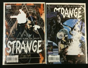 MARVEL COMICS DR. STRANGE COMIC LOT #1-2 MARK WAID VF+