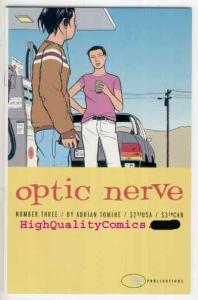 OPTIC NERVE #3, NM+, Adrian Tomine, 1996, Independent, HTF, more in store