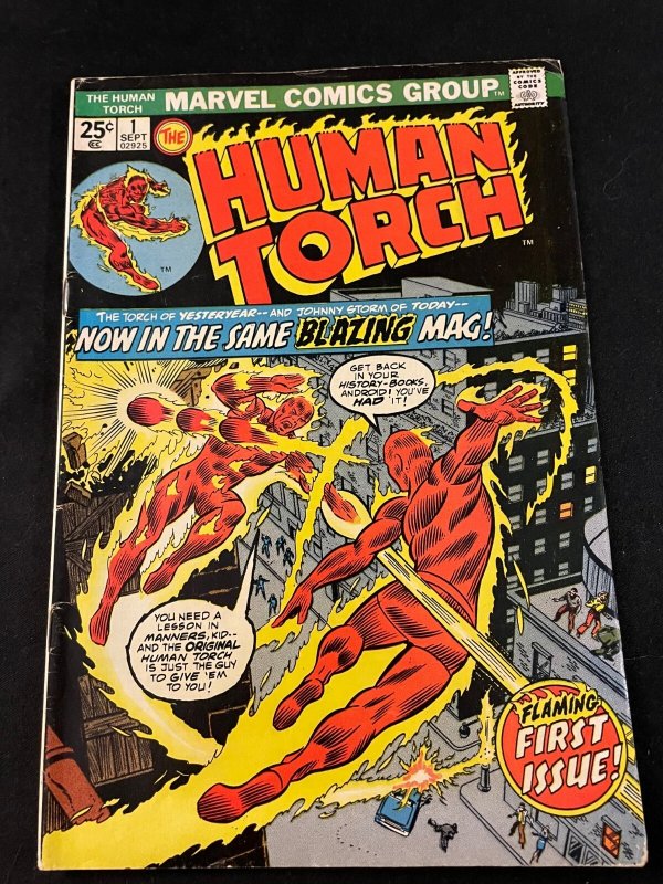 THE HUMAN TORCH #1-8 Complete Series
