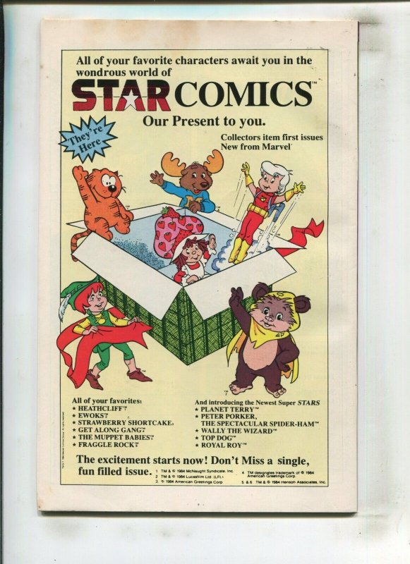 MARVEL SUPER HEROES SECRET WARS #12 (8.0) NOTHING TO FEAR!! 1984