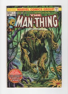 Man-Thing #1 (Marvel Comics 1974) Low Grade Read 