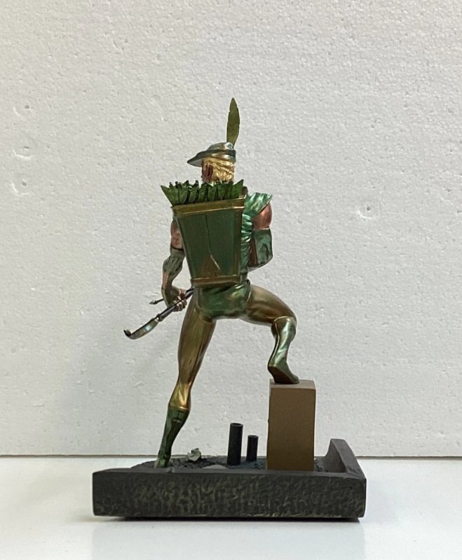 DC Direct Green Arrow Mini Patina Statue