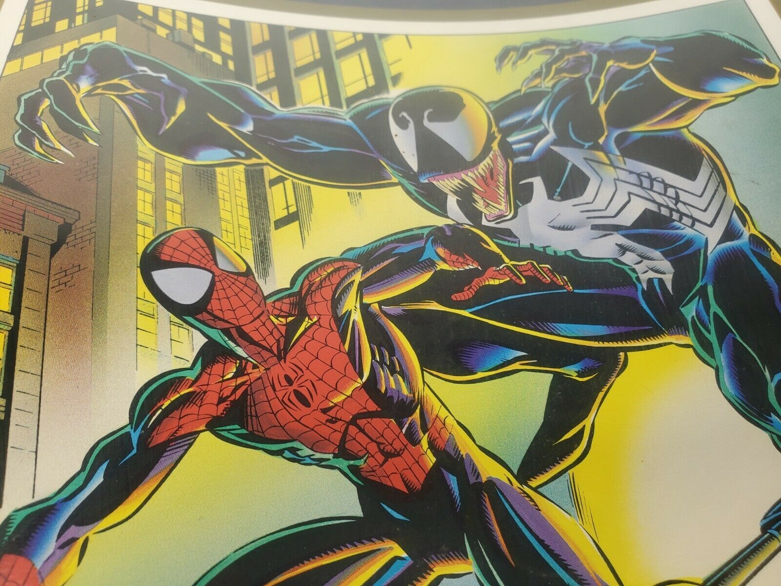 Spider Man Venom Poster Vintage Limited Edition3000 Very Rare Dealer Only 1992 Comic 9283