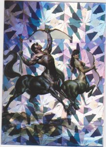 1992 Boris Vallejo Prism Card #P5 Sagittarius the Archer