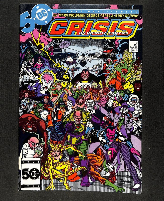 Crisis on Infinite Earths #9