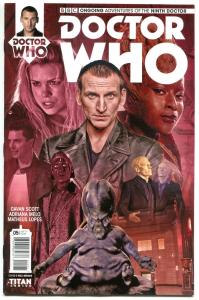 DOCTOR WHO #5 B, NM, 9th, Tardis, 2016, Titan, 1st, more DW in store, Sci-fi