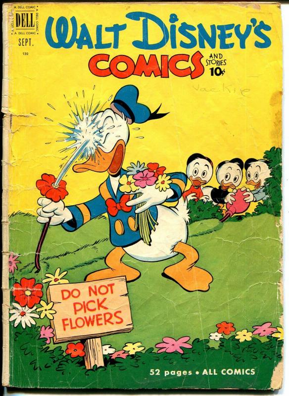 Walt Disney's Comics and Stories #132 1951-Dell-Donald Duck-Carl Barks-FR/G