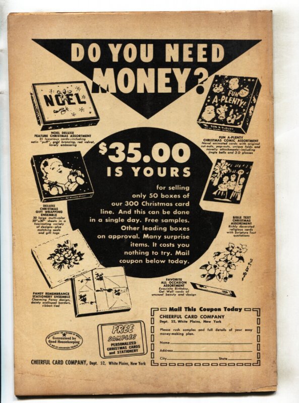 Police Against Crime #4 1954-Pre-code-violent Golden-Age comic book