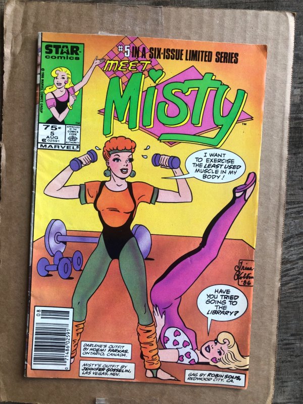 Misty #5 Newsstand Edition (1986)