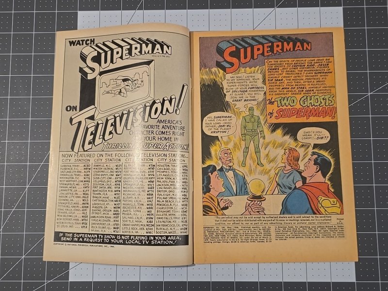 Superman #186 (DC Comics May 1966)