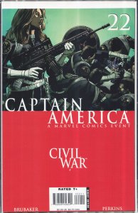 Captain America #22 (2006) Captain America
