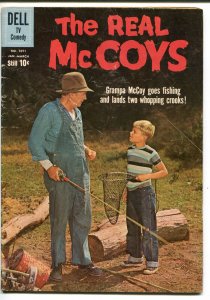 THE REAL McCOYS #1071 1960-DELL-FOUR COLOR-WALTER BRENNAN-ALEX TOTH ART-vg