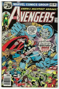 Avengers # 149 Bronze Age Marvel 1976