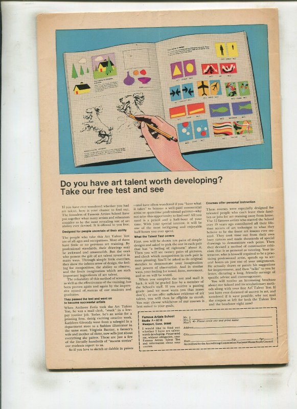 SUB-MARINER #36 (4.0) WHAT GODS HAVE JOINED TOGETHER!! 1970