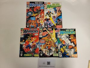 5 The New Warriors Marvel Comic Books #8 11 15 16 17 41 TJ6