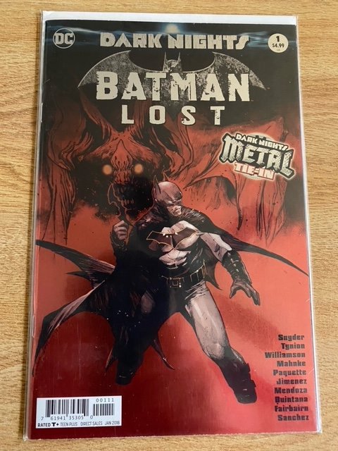 Batman: Lost #1 (2018) High Grade!