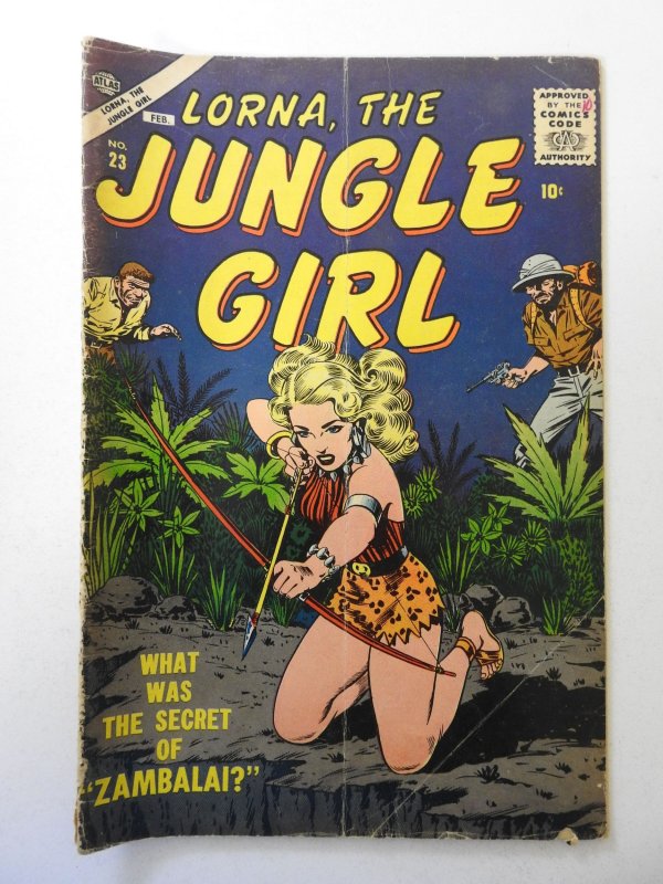 Lorna, The Jungle Girl #23 VG- Condition 1/2 in spine split