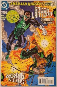 Green Lantern #104 DC Comics 1998 GD Hal Jordan Green Arrow Emerald Knights