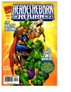 4 Heroes Reborn The Return Marvel Comic Books # 1 2 3 4 Avengers Thor Hulk BH25