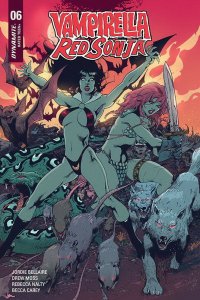 VAMPIRELLA RED SONJA (2019 DYNAMITE) #6 VARIANT CASTRO FOC BONUS PRESALE-02/12