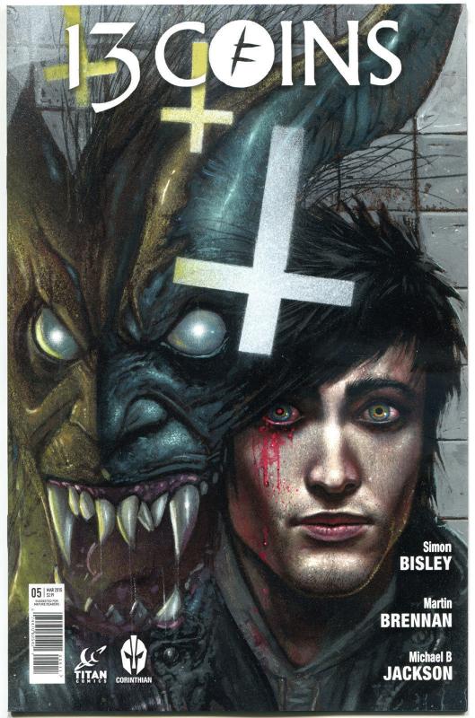 13 COINS #5, NM, Simon Bisley, 2014, Titan, Femme Fatale, more Bisley in store